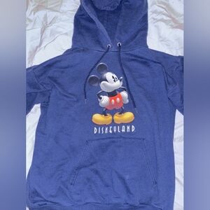 Disneyland Blue Hoodie with Mickey Mouse